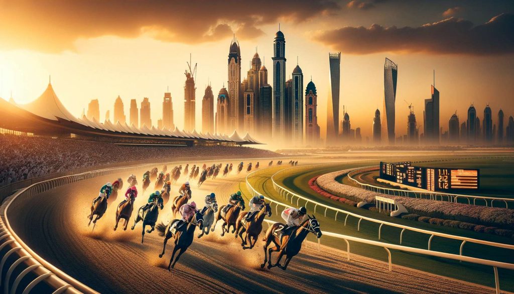 the racecourses near Dubai